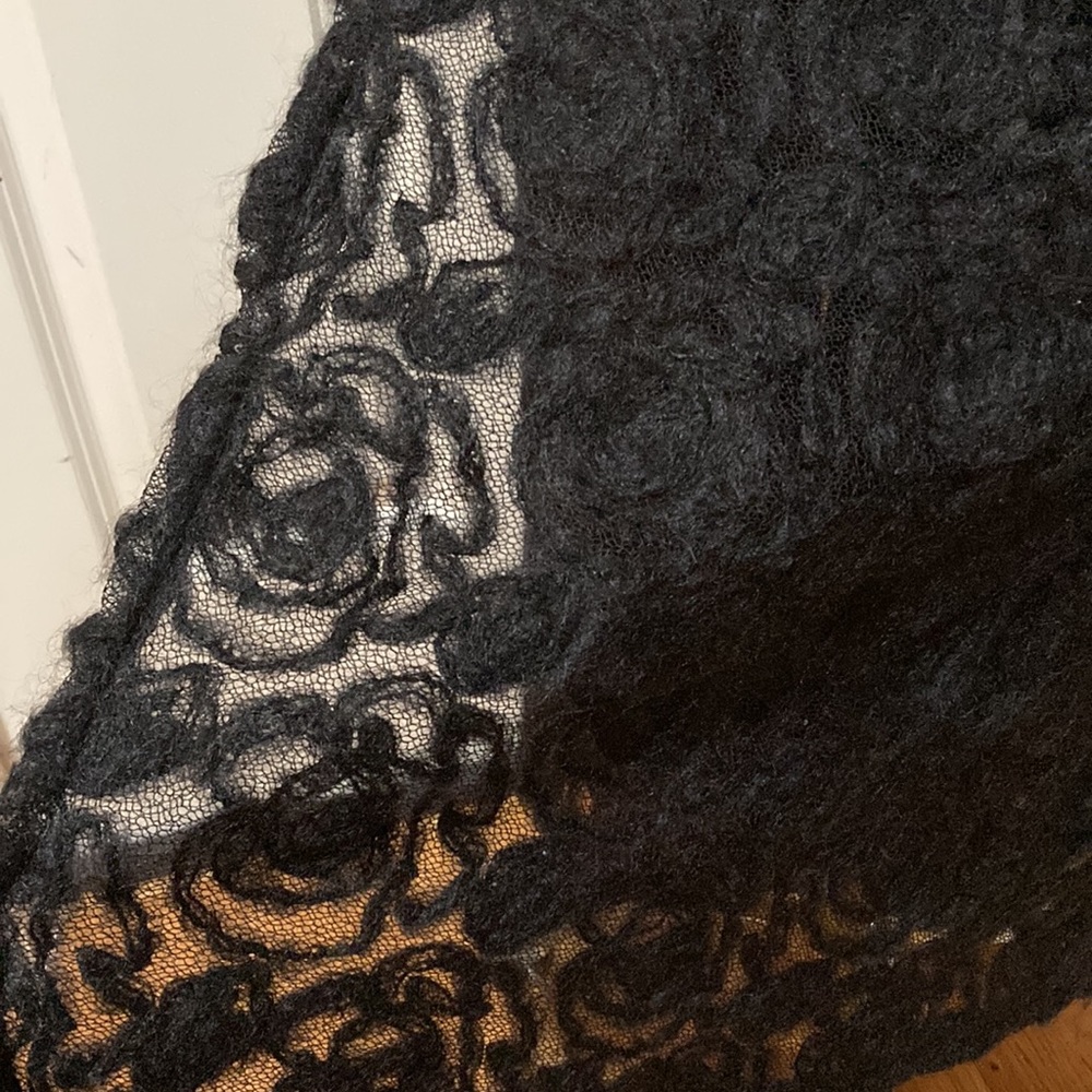 MaxMara Black Wrap MIDI Skirt - Picture 4 of 5